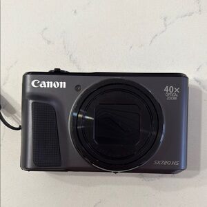 Canon Black PowerShot Digital Camera 40x Zoom